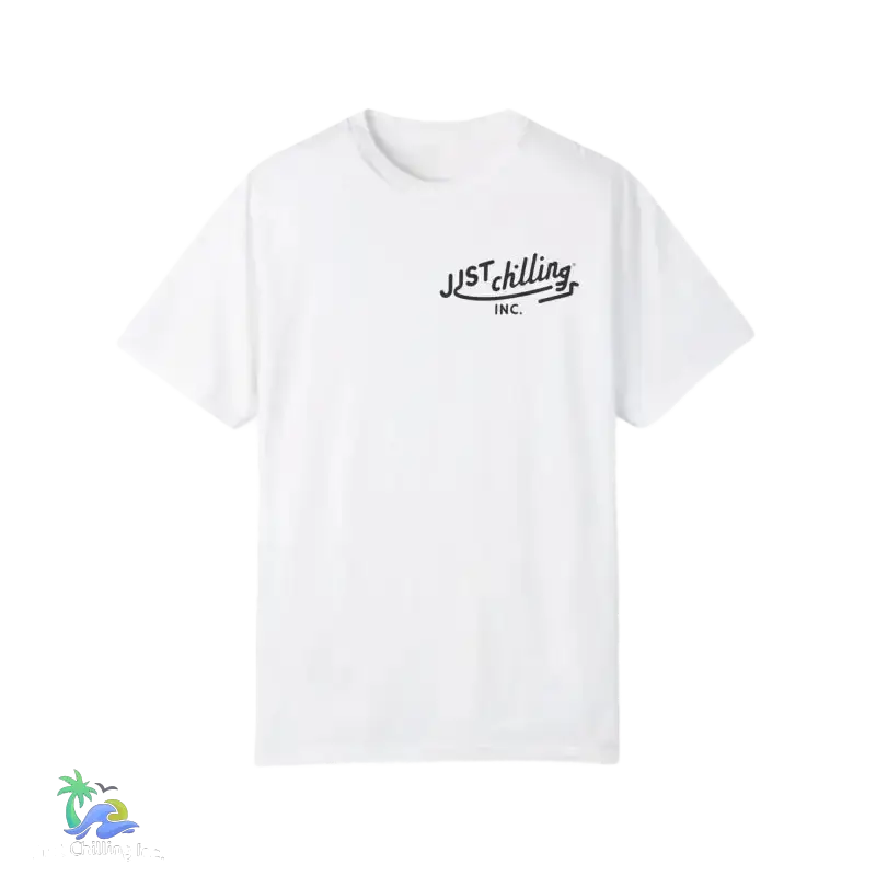 Unisex Garment - Dyed T - shirt just chilling mom shirt - Just Chilling Inc.Just Chilling Inc.