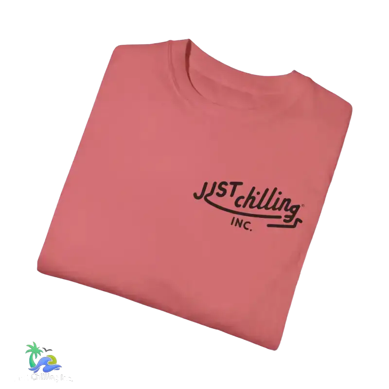 Unisex Garment - Dyed T - shirt just chilling mom shirt - Just Chilling Inc.Just Chilling Inc.