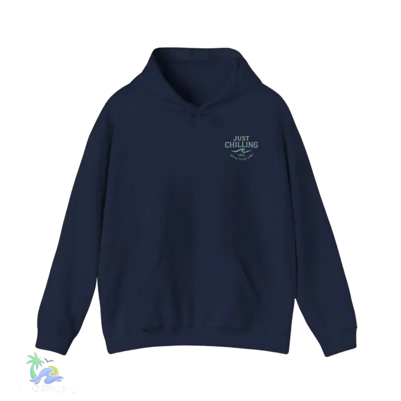 Unisex Heavy Blend™ Hooded Sweatshirt- Find Your Road Motorcycle - Navy / S - Hoodie