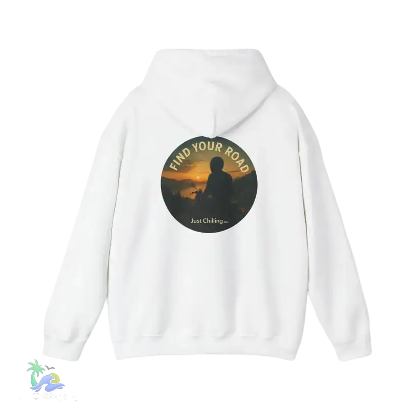Unisex Heavy Blend™ Hooded Sweatshirt- Find Your Road Motorcycle - Hoodie