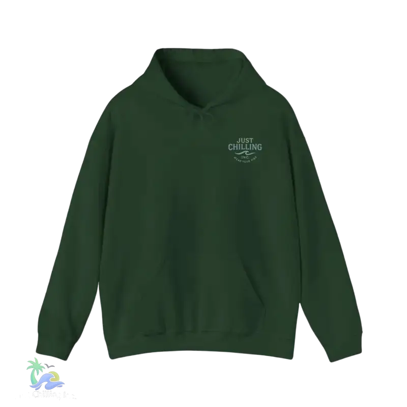 Unisex Heavy Blend™ Hooded Sweatshirt- Find Your Road Motorcycle - Forest Green / S - Hoodie