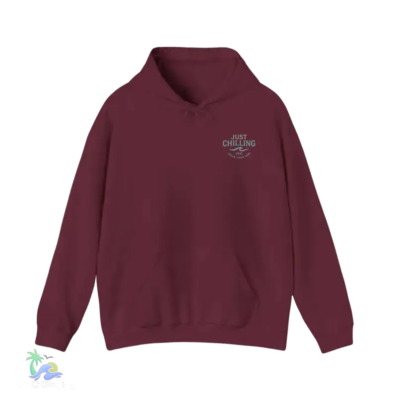 Unisex Heavy Blend™ Hooded Sweatshirt- Find Your Road Motorcycle - Maroon / S - Hoodie