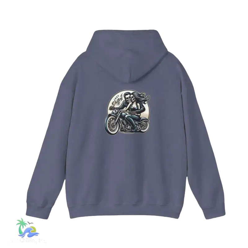 Unisex Heavy Blend™ Hooded Sweatshirt- Love - Heather Navy / S - Hoodie