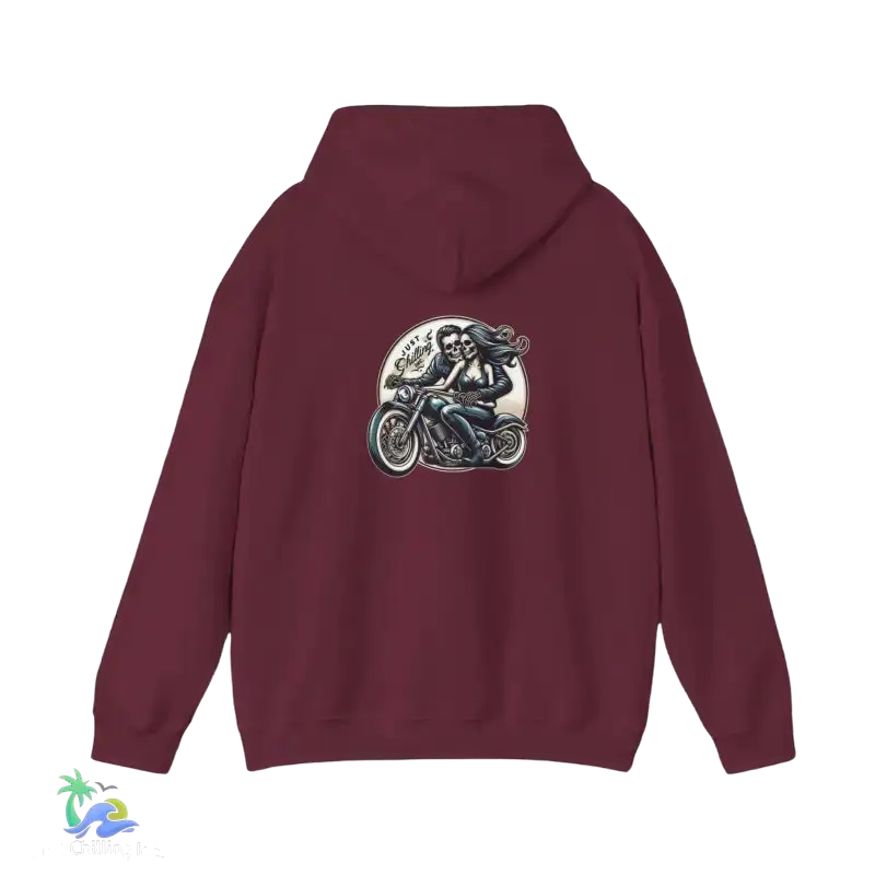 Unisex Heavy Blend™ Hooded Sweatshirt- Love - Maroon / S - Hoodie