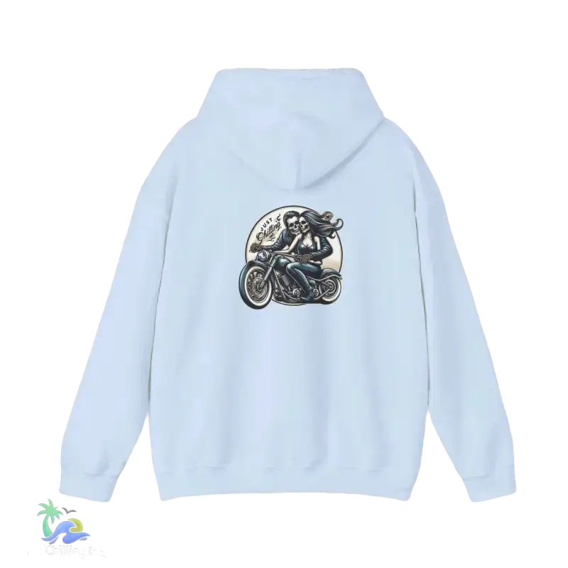 Unisex Heavy Blend™ Hooded Sweatshirt- Love - Light Blue / S - Hoodie