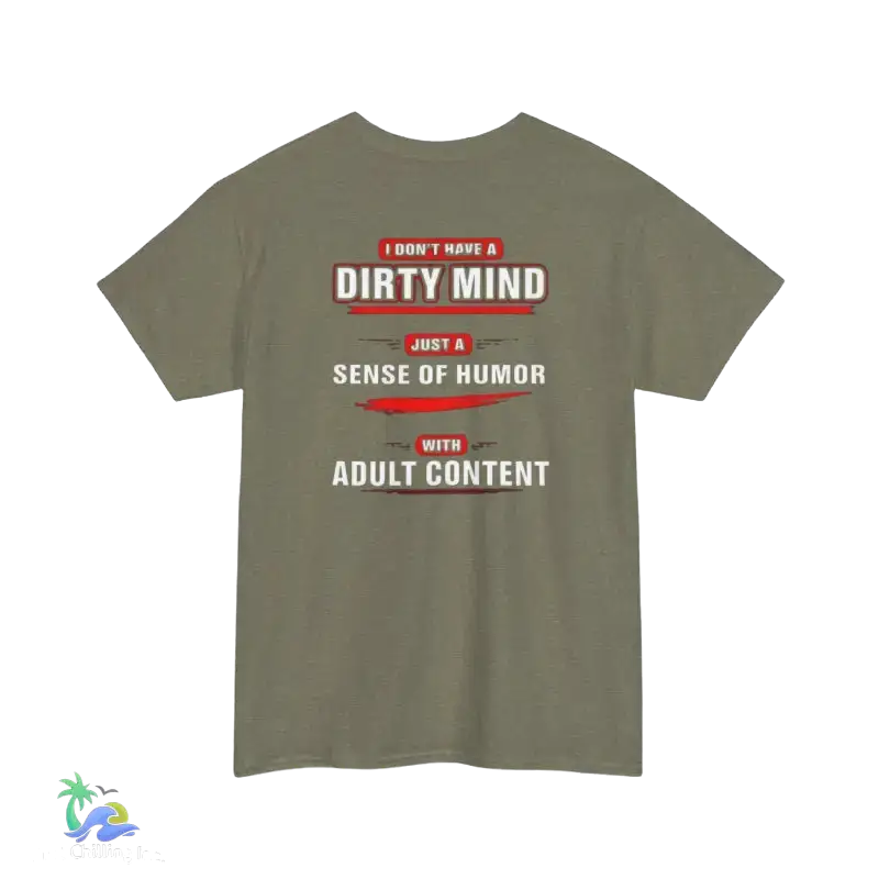 Unisex Heavy Cotton Tee Adult Sense of Humor - T-Shirt