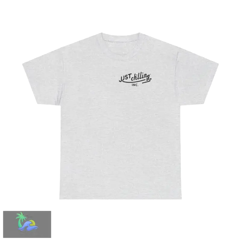 Unisex Heavy Cotton Tee biker couple tee - Just Chilling Inc.Just Chilling Inc.