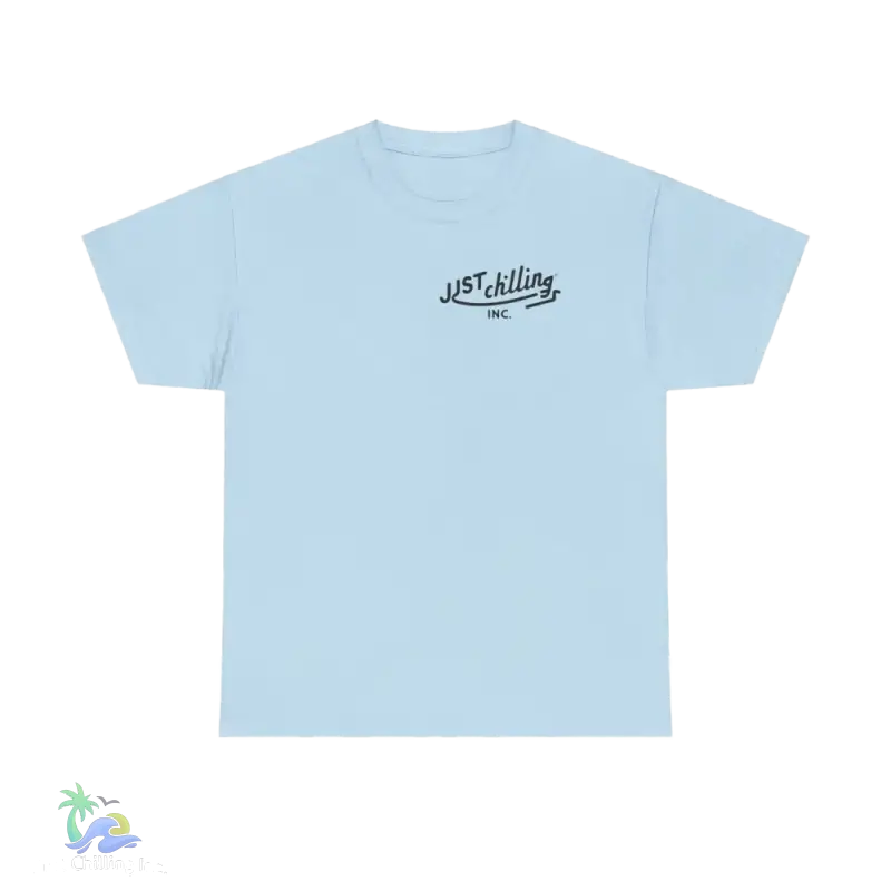 Unisex Heavy Cotton Tee biker couple tee - Just Chilling Inc.Just Chilling Inc.