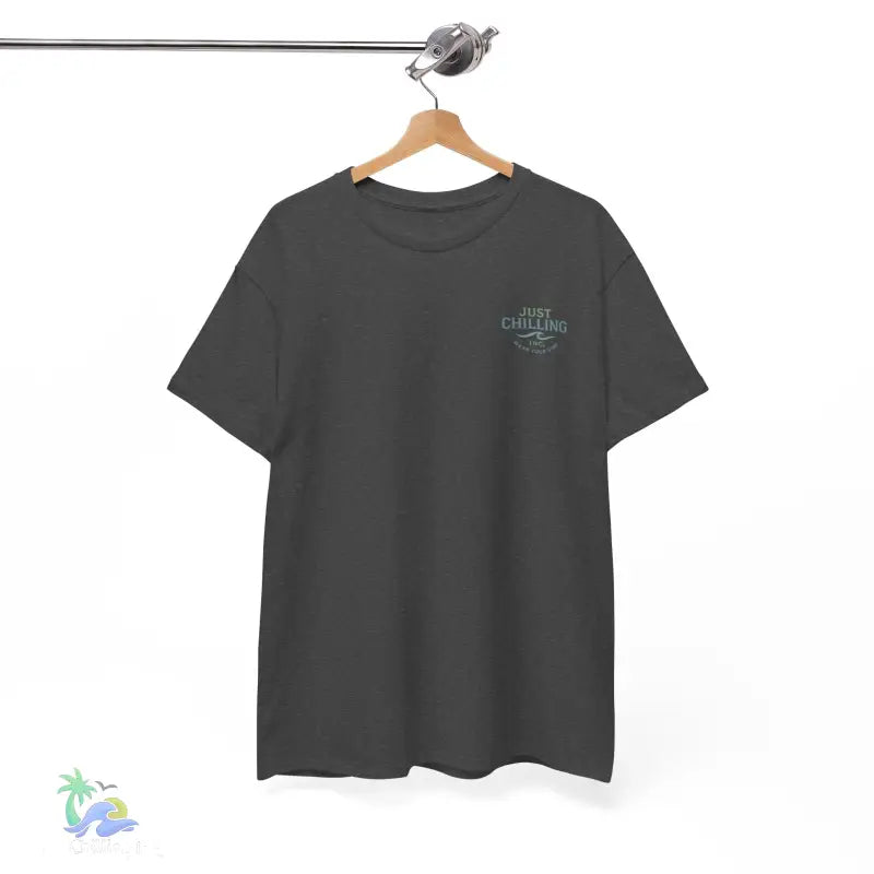 Unisex Heavy Cotton Tee cannabis all-star and flag tee - Dark Heather / S - T-Shirt