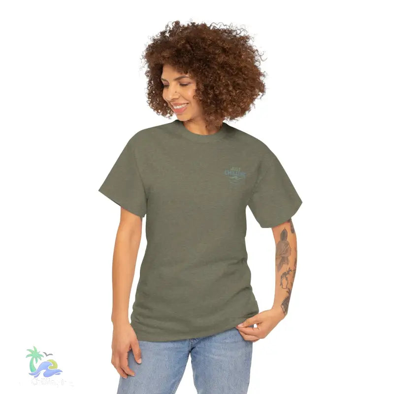 Unisex Heavy Cotton Tee cannabis all-star and flag tee - T-Shirt