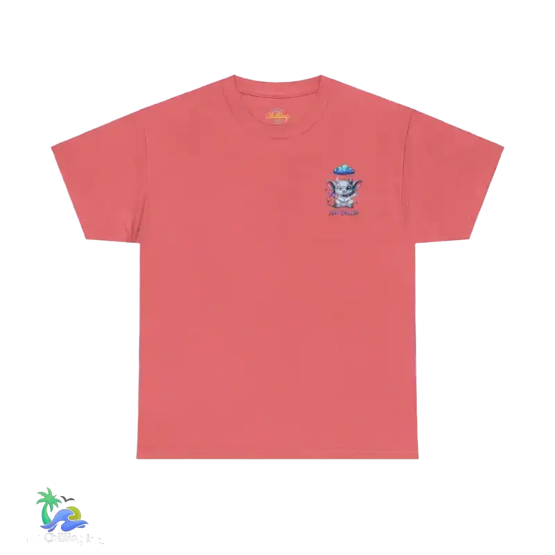 Unisex Heavy Cotton Tee Just Chilling - T-Shirt