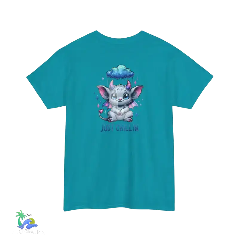 Unisex Heavy Cotton Tee Just Chilling - T-Shirt