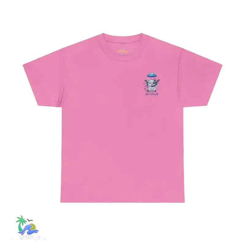 Unisex Heavy Cotton Tee Just Chilling - T-Shirt