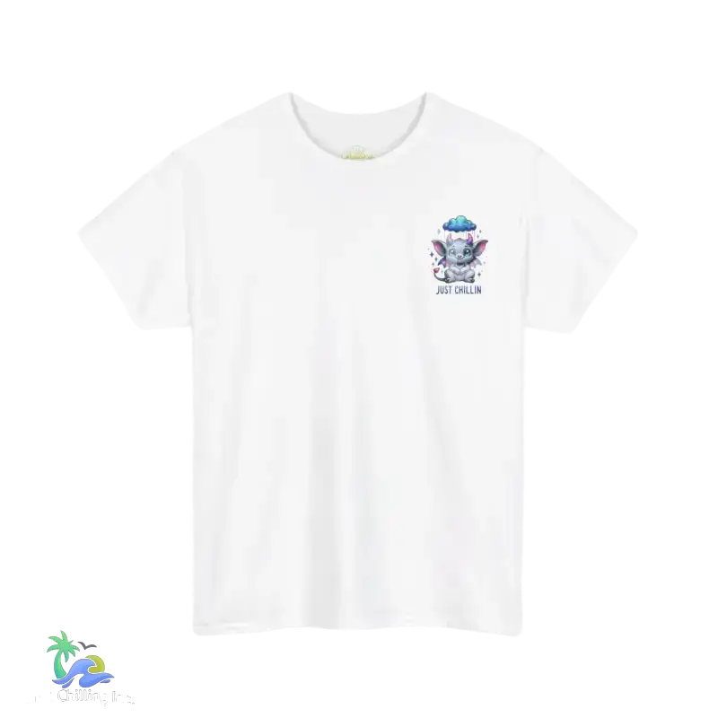 Unisex Heavy Cotton Tee Just Chilling - T-Shirt