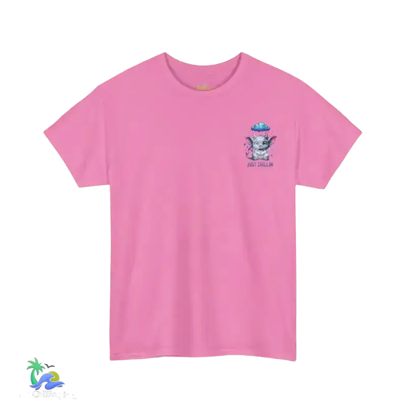 Unisex Heavy Cotton Tee Just Chilling - T-Shirt