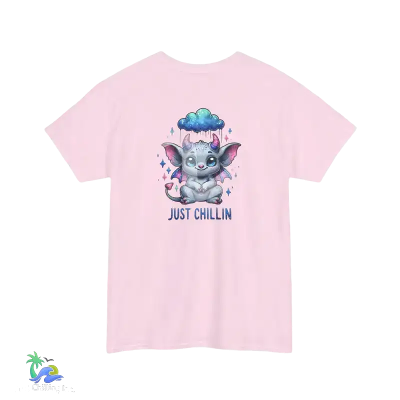 Unisex Heavy Cotton Tee Just Chilling - T-Shirt