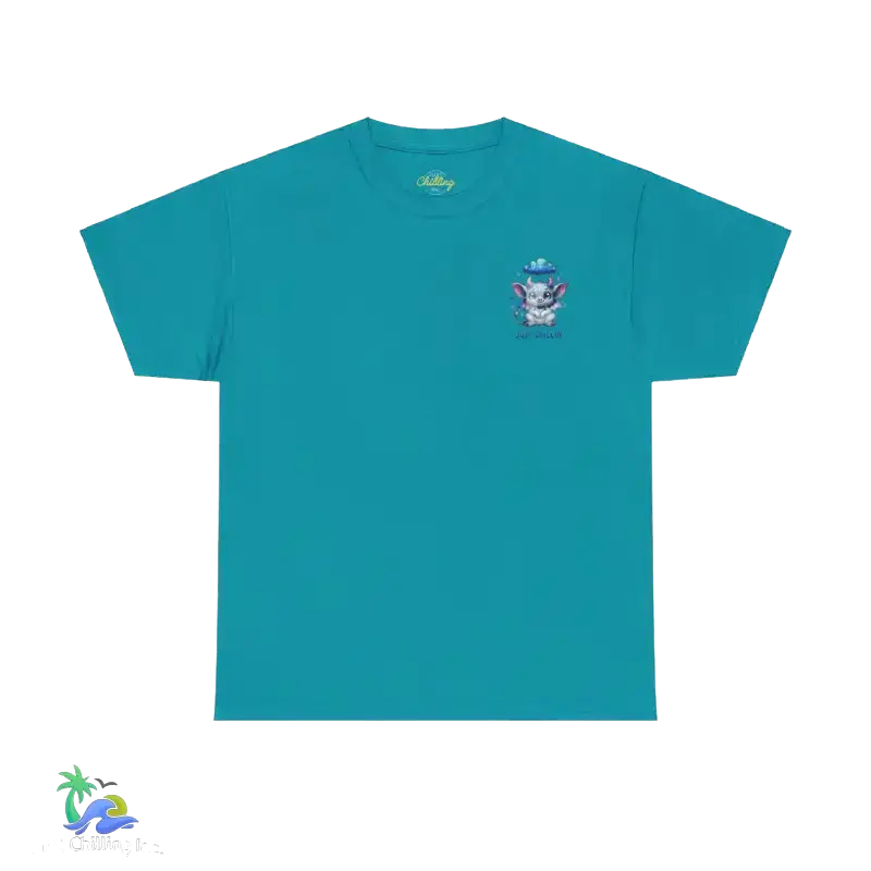 Unisex Heavy Cotton Tee Just Chilling - T-Shirt