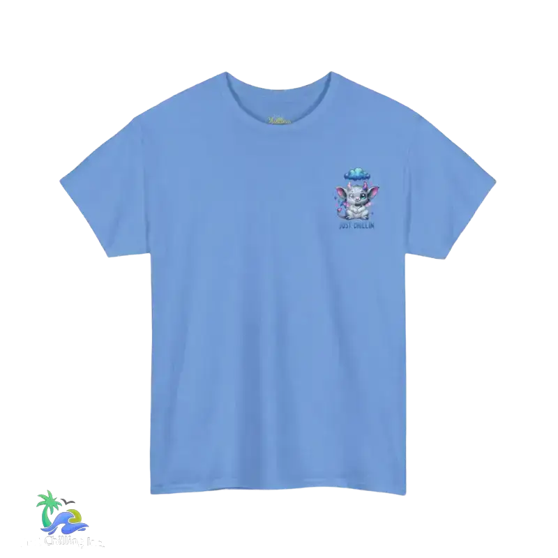 Unisex Heavy Cotton Tee Just Chilling - T-Shirt