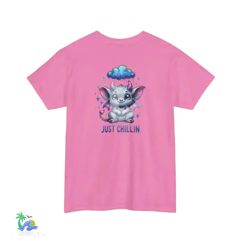 Unisex Heavy Cotton Tee Just Chilling - T-Shirt