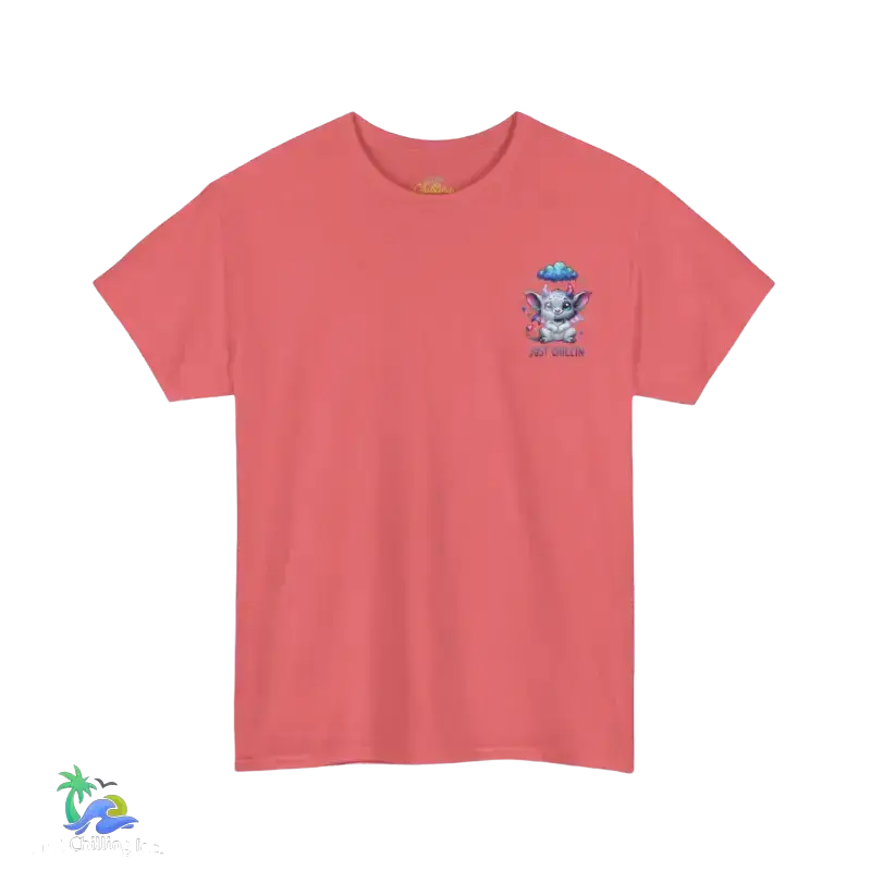 Unisex Heavy Cotton Tee Just Chilling - T-Shirt