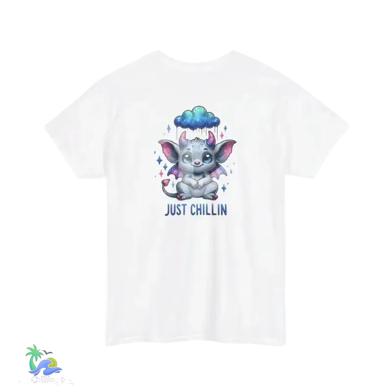 Unisex Heavy Cotton Tee Just Chilling - T-Shirt