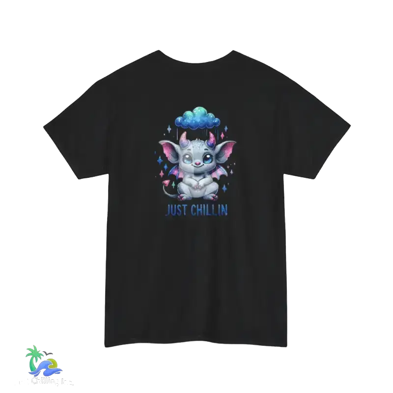 Unisex Heavy Cotton Tee Just Chilling - T-Shirt