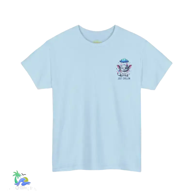 Unisex Heavy Cotton Tee Just Chilling - T-Shirt