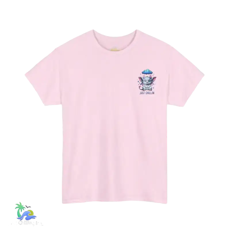 Unisex Heavy Cotton Tee Just Chilling - T-Shirt