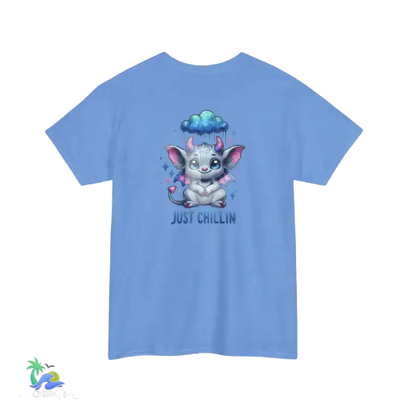 Unisex Heavy Cotton Tee Just Chilling - T-Shirt