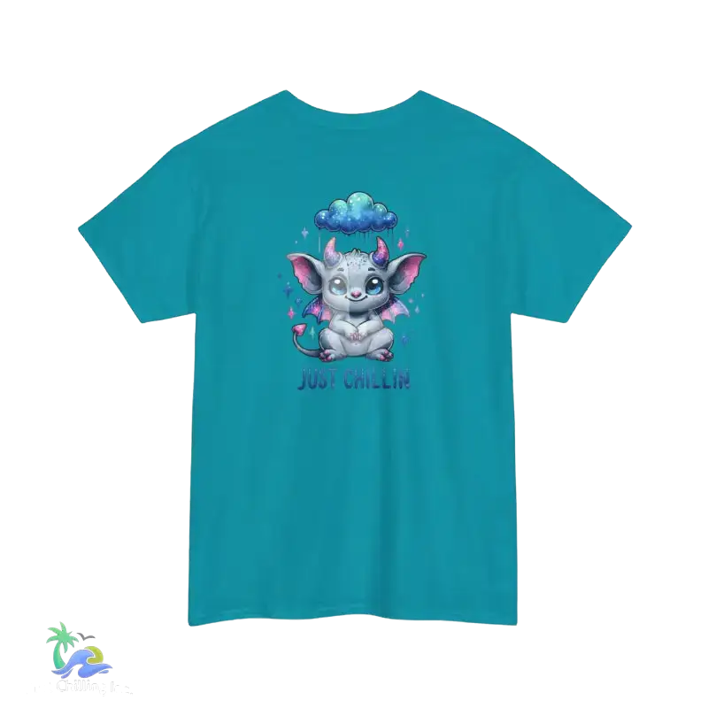 Unisex Heavy Cotton Tee Just Chilling - T-Shirt