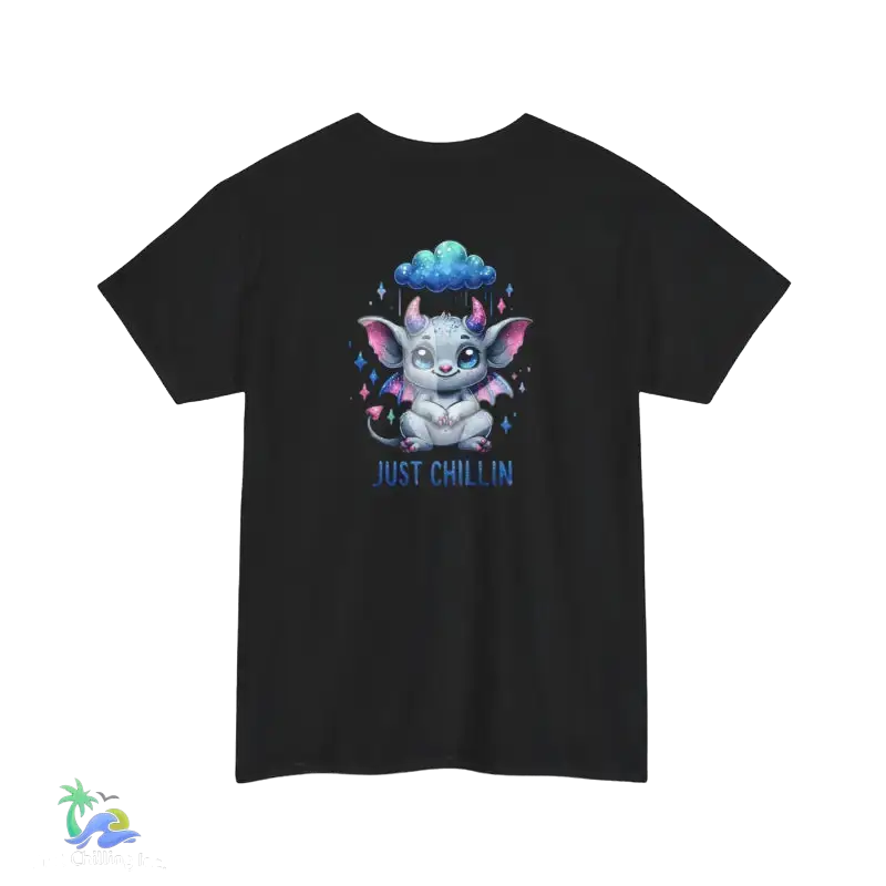 Unisex Heavy Cotton Tee Just Chilling - T-Shirt