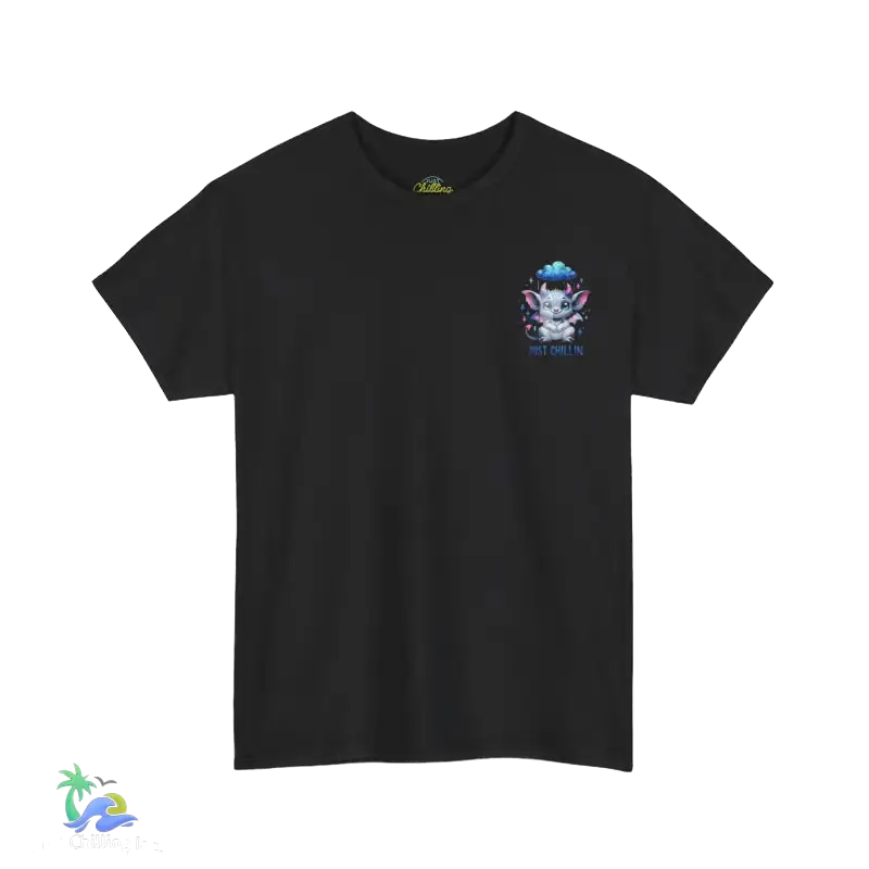 Unisex Heavy Cotton Tee Just Chilling - T-Shirt