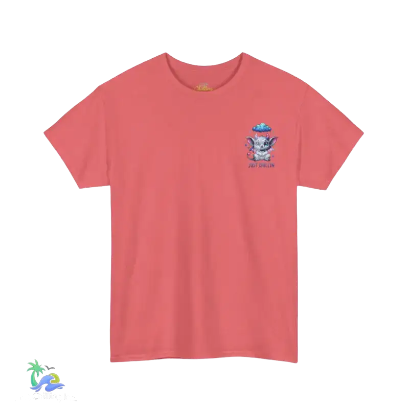 Unisex Heavy Cotton Tee Just Chilling - T-Shirt