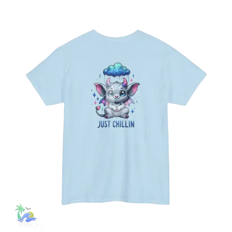 Unisex Heavy Cotton Tee Just Chilling - T-Shirt