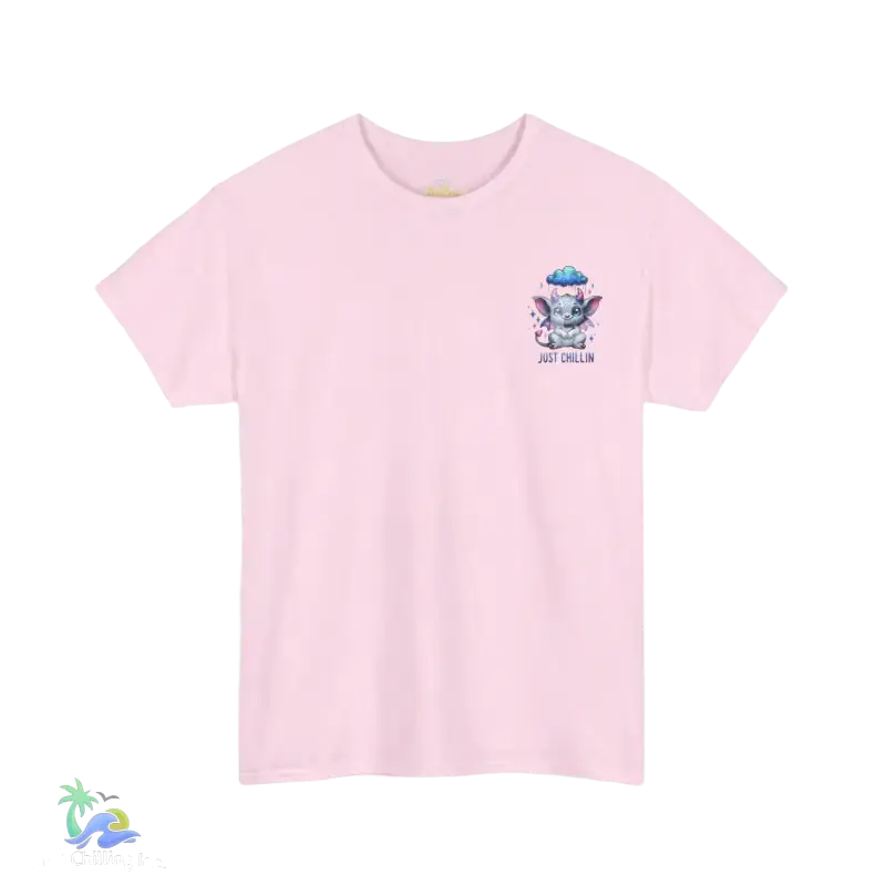 Unisex Heavy Cotton Tee Just Chilling - T-Shirt