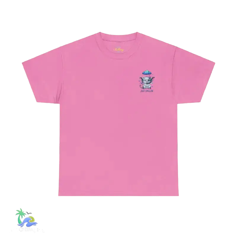 Unisex Heavy Cotton Tee Just Chilling - T-Shirt