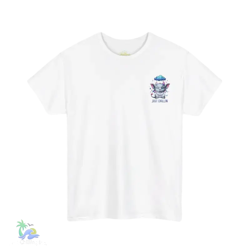 Unisex Heavy Cotton Tee Just Chilling - T-Shirt