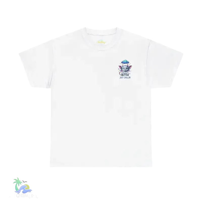 Unisex Heavy Cotton Tee Just Chilling - T-Shirt
