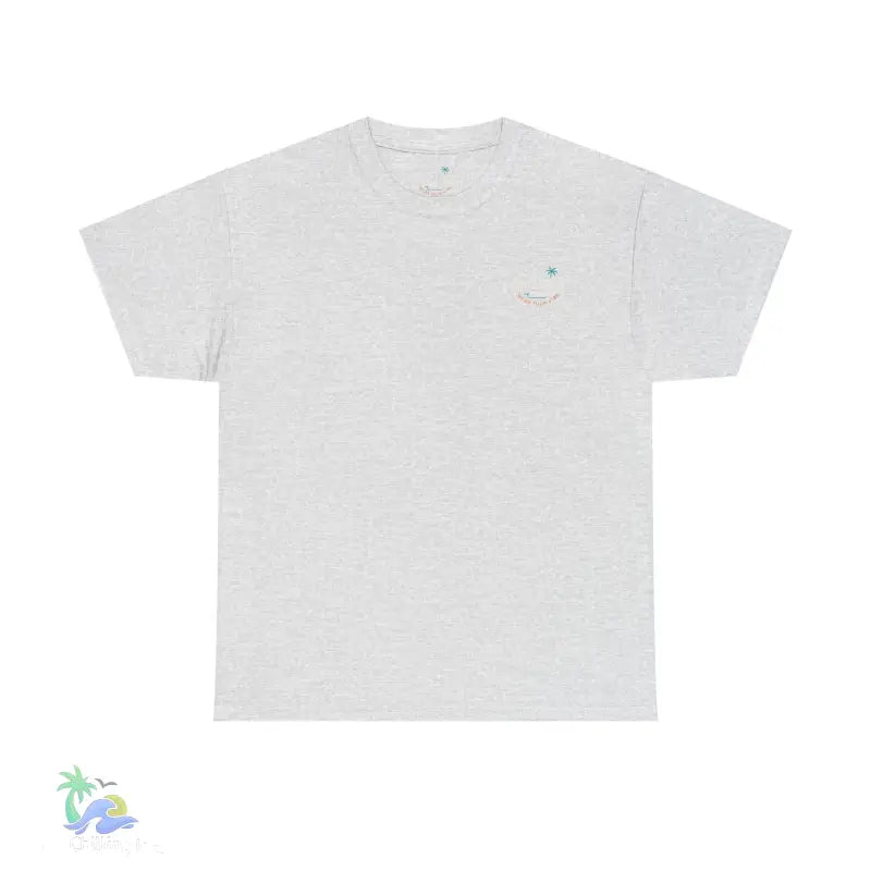 Unisex Heavy Cotton Tee- Summer Vibes unisex - Ash / S - T-Shirt