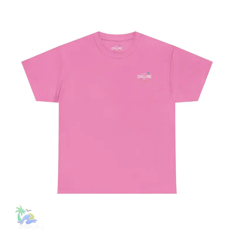 Unisex Heavy Cotton Tee- Summer Vibes unisex - Azalea / S - T-Shirt