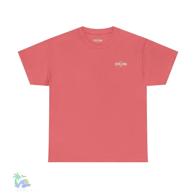 Unisex Heavy Cotton Tee- Summer Vibes unisex - Coral Silk / S - T-Shirt