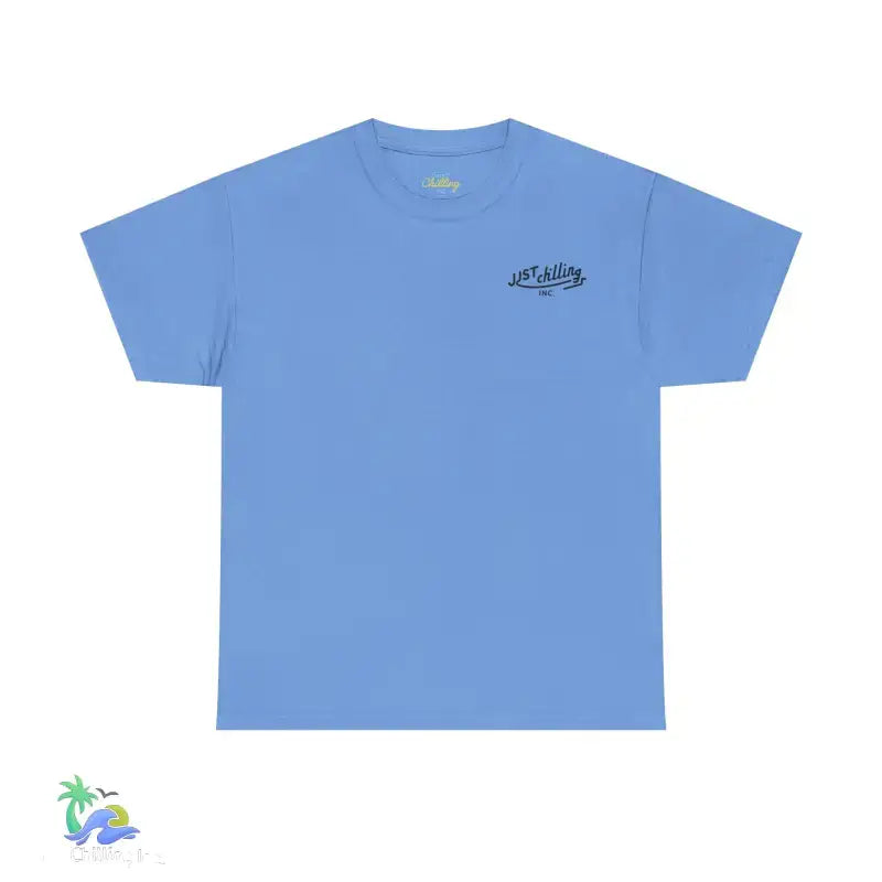 Unisex Heavy Cotton Tee- Summer Vibes unisex - Carolina Blue / S - T-Shirt