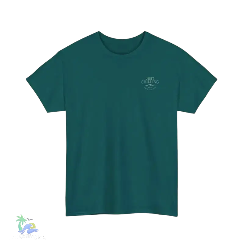 Unisex Heavy Cotton Tee with ’Let It Rain’ Design Casual Graphic T-Shirt Perfect for Everyday Wear Gifts for Him or Her