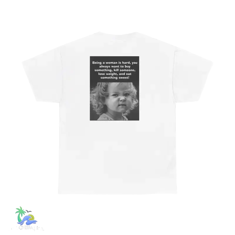 Unisex Heavy Cotton Tee women meme tee - White / S - T-Shirt