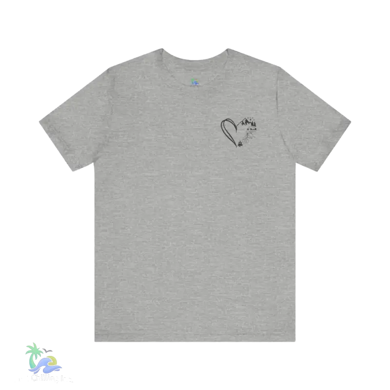 Unisex Jersey Short Sleeve Tee camping tee - Just Chilling Inc.Just Chilling Inc.