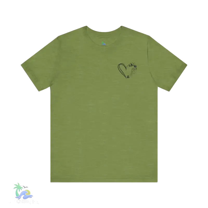Unisex Jersey Short Sleeve Tee camping tee - Just Chilling Inc.Just Chilling Inc.