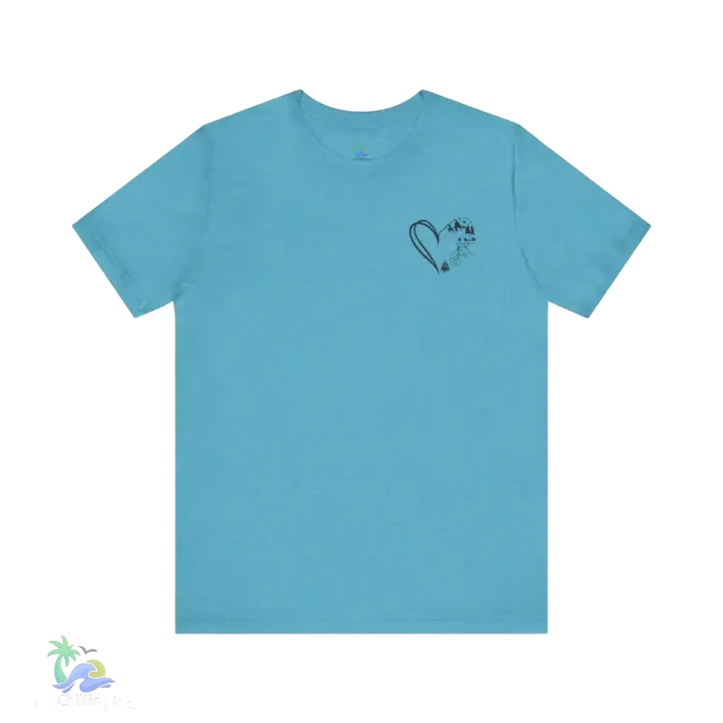 Unisex Jersey Short Sleeve Tee camping tee - Just Chilling Inc.Just Chilling Inc.