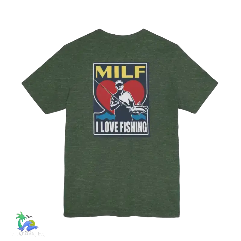 Unisex Jersey Short Sleeve Tee Man I love Fishing - T-Shirt