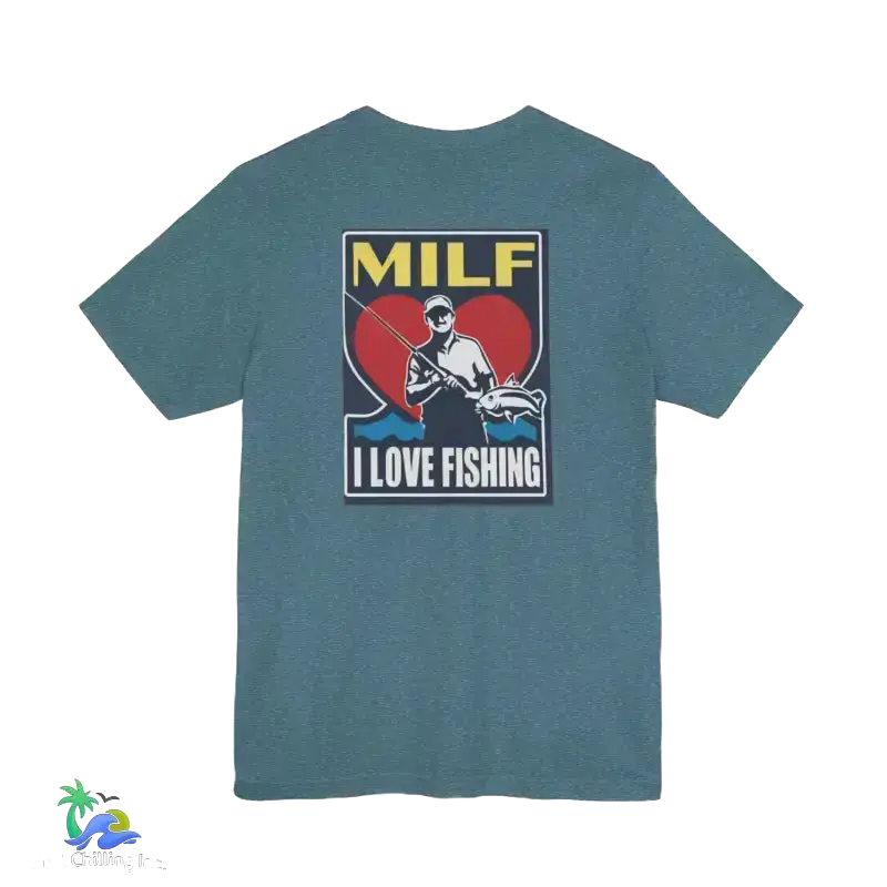 Unisex Jersey Short Sleeve Tee Man I love Fishing - T-Shirt
