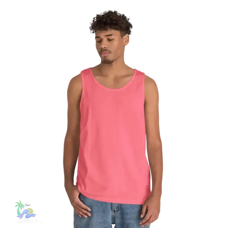 Unisex Jersey Tank - ’Just Chilling’ & Fishing Addiction Graphic Tee - Tank Top